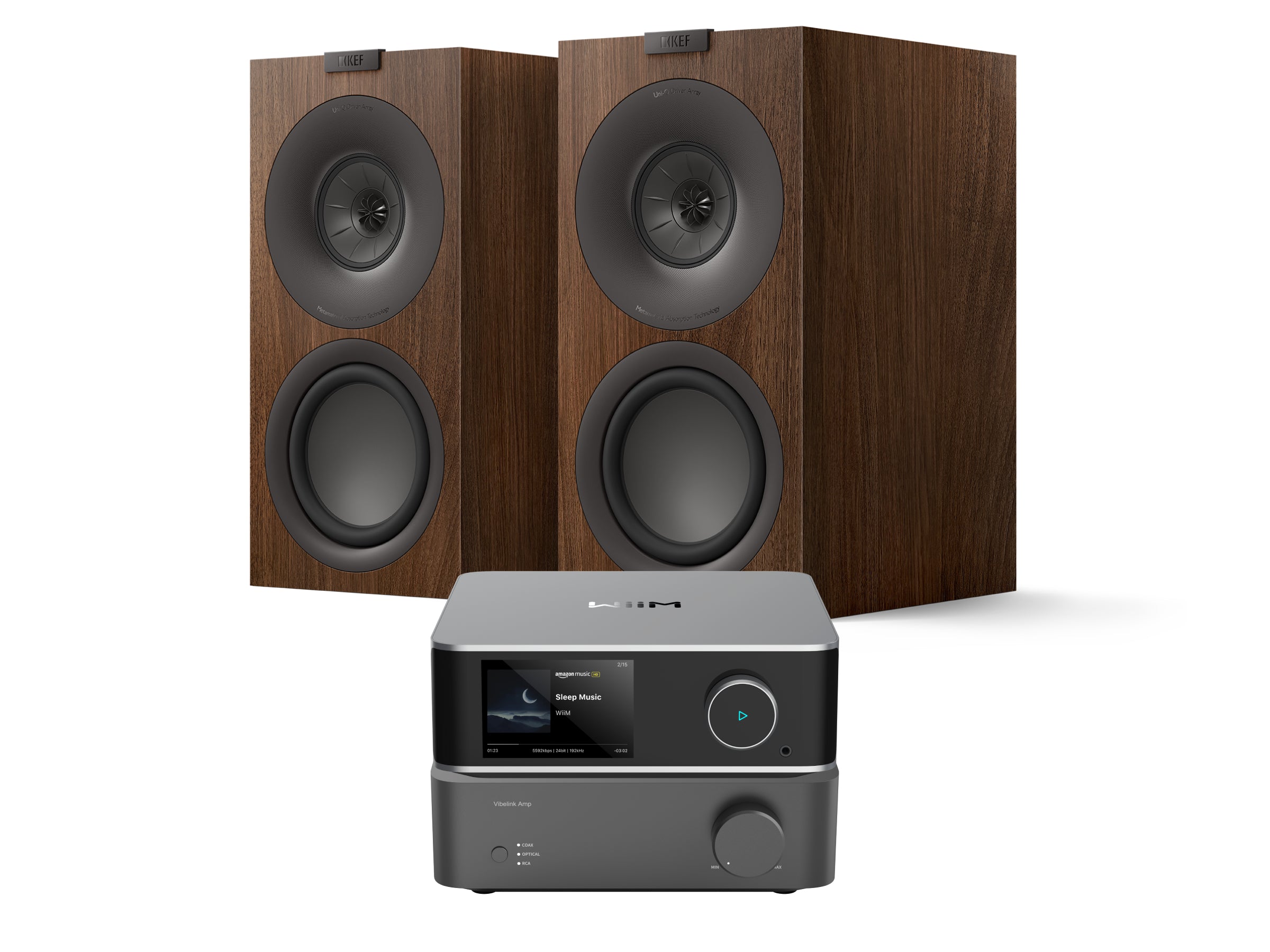 WiiM Ultra + Vibelink with KEF Q Concerto META
