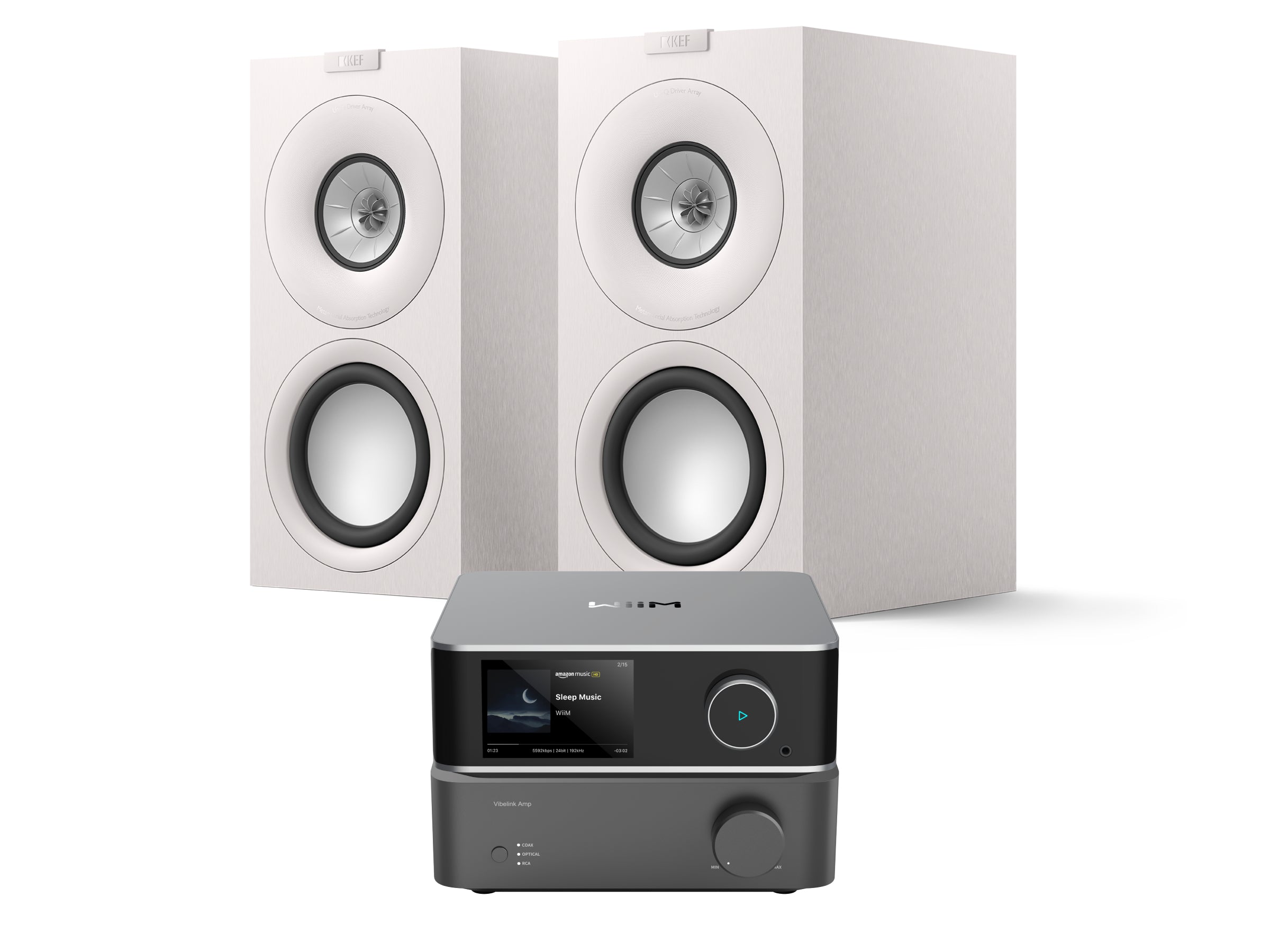 WiiM Ultra + Vibelink with KEF Q Concerto META
