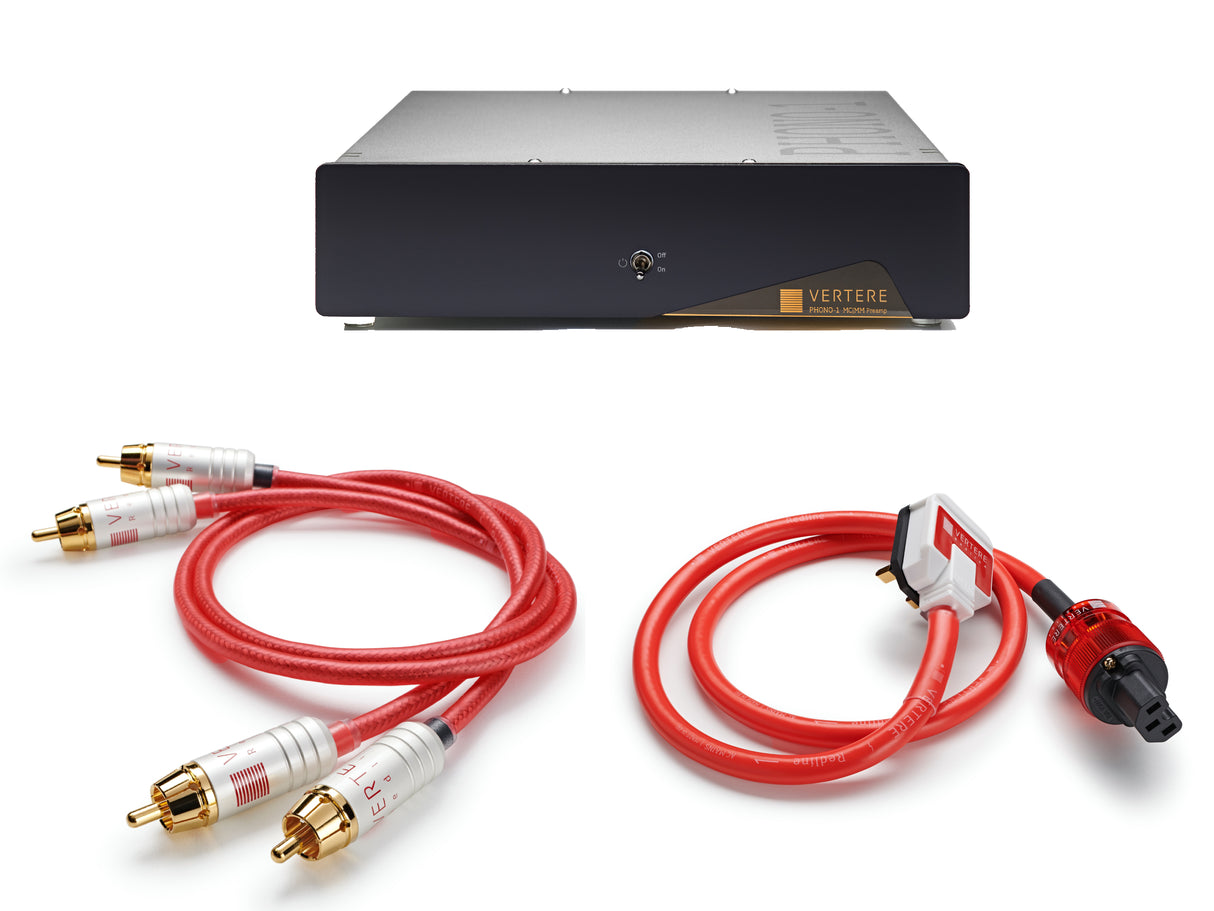 Vertere PHONO-1 MKII L Phono stage MM/MC with Redline Signal & Power Pack