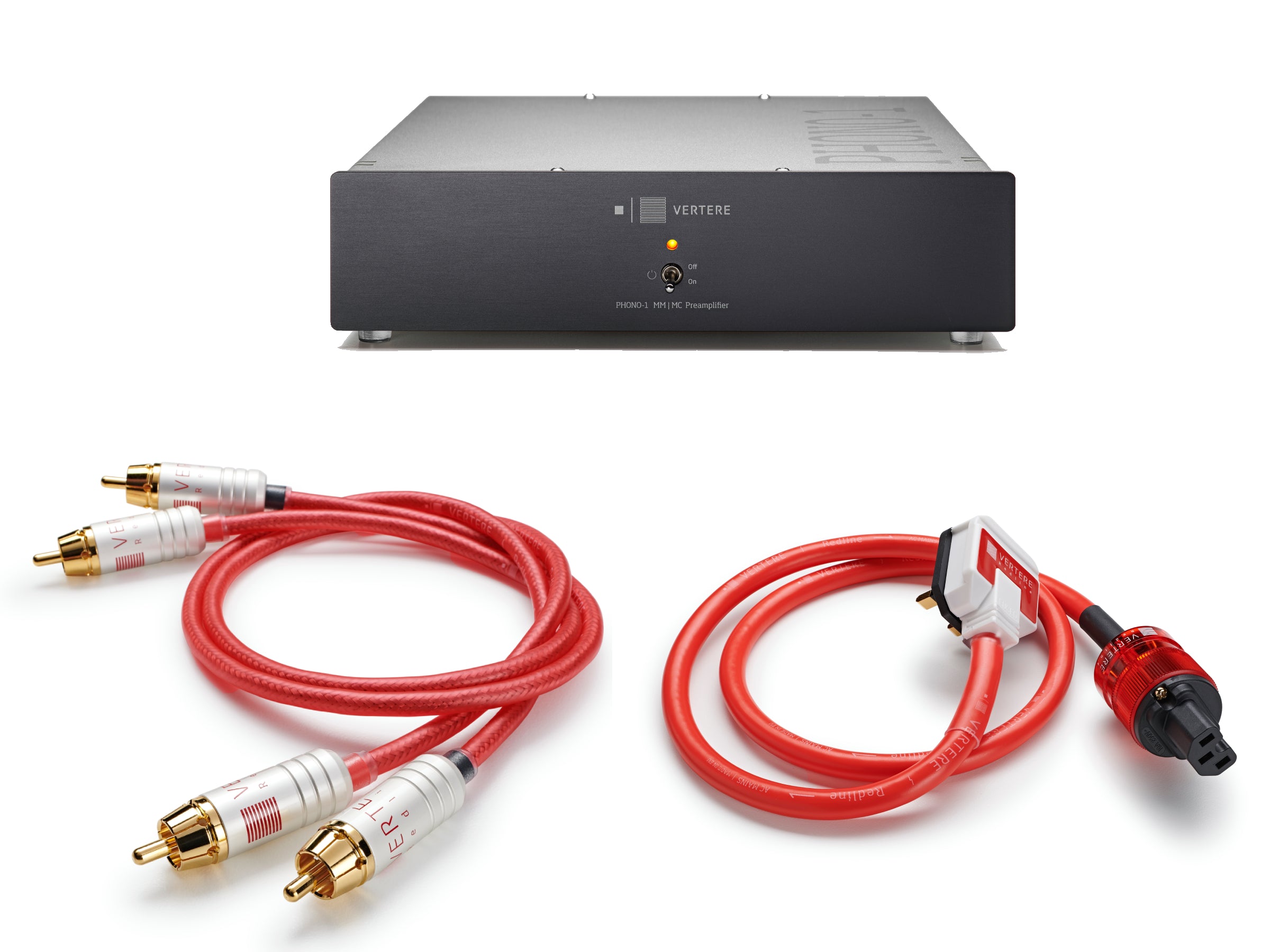 Vertere PHONO-1 MKII L Phono stage MM/MC with Redline Signal & Power Pack