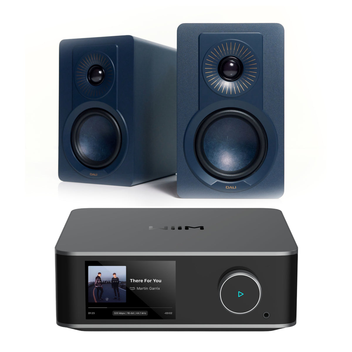 WiiM Amp Ultra DALI KUPID Bookshelf Speakers – Doug Brady HiFi