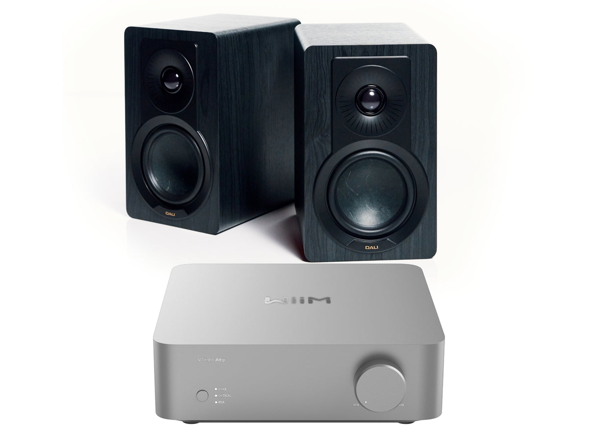 WiiM Vibelink + DALI KUPID Bookshelf Speakers