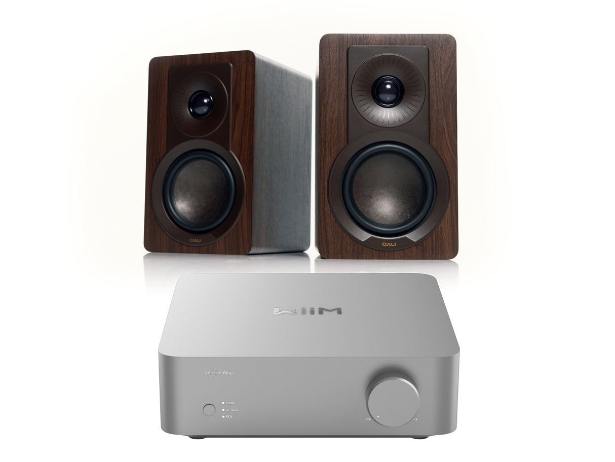 WiiM Vibelink + DALI KUPID Bookshelf Speakers