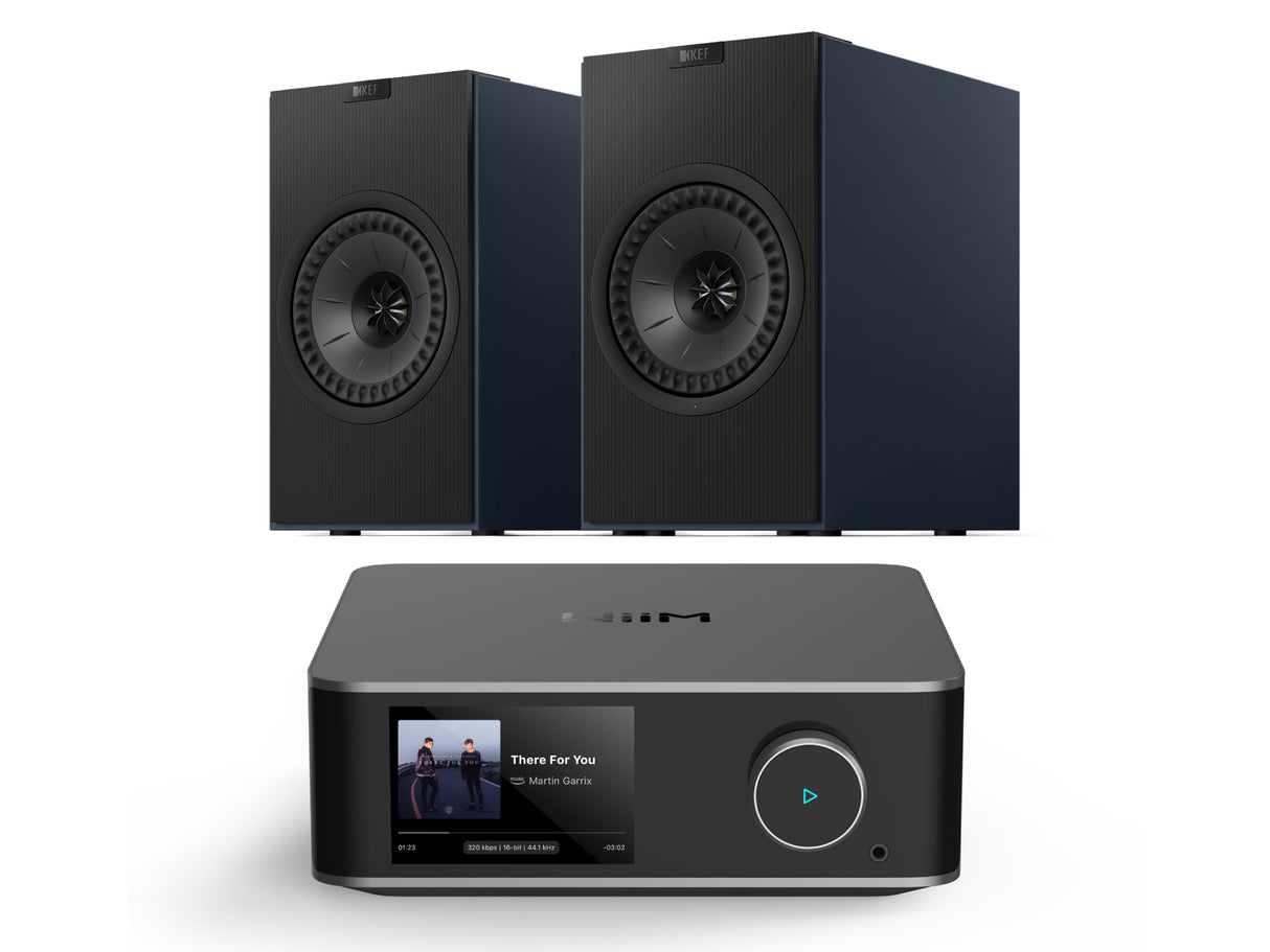 WiiM Ultra Streamer with KEF CODA W Wireless Active System