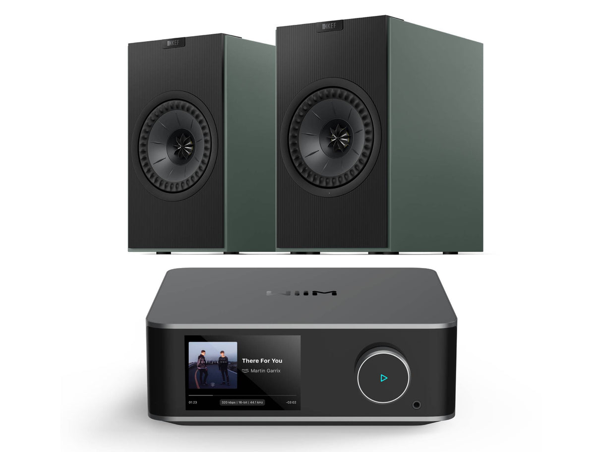 WiiM Ultra Streamer with KEF CODA W Wireless Active System