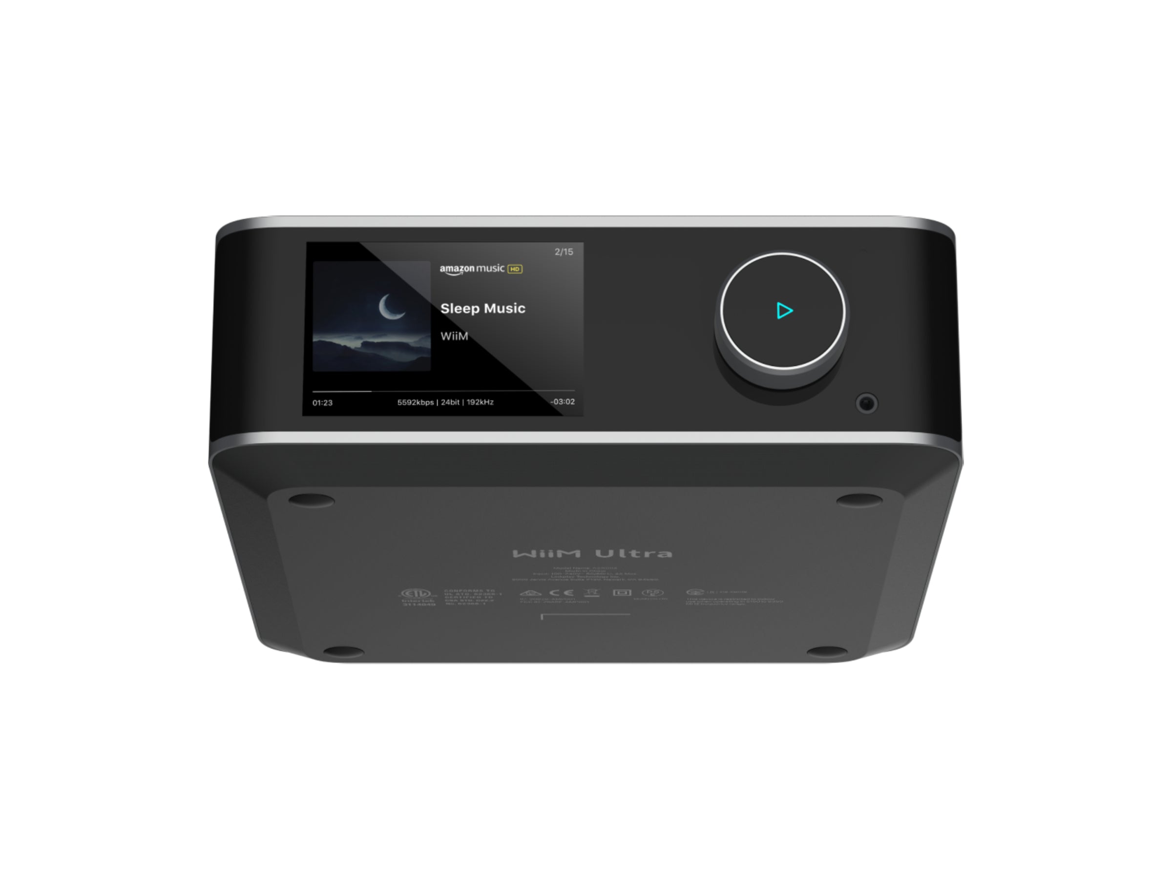 WiiM Ultra Streamer + Vibelink Integrated Amplifier