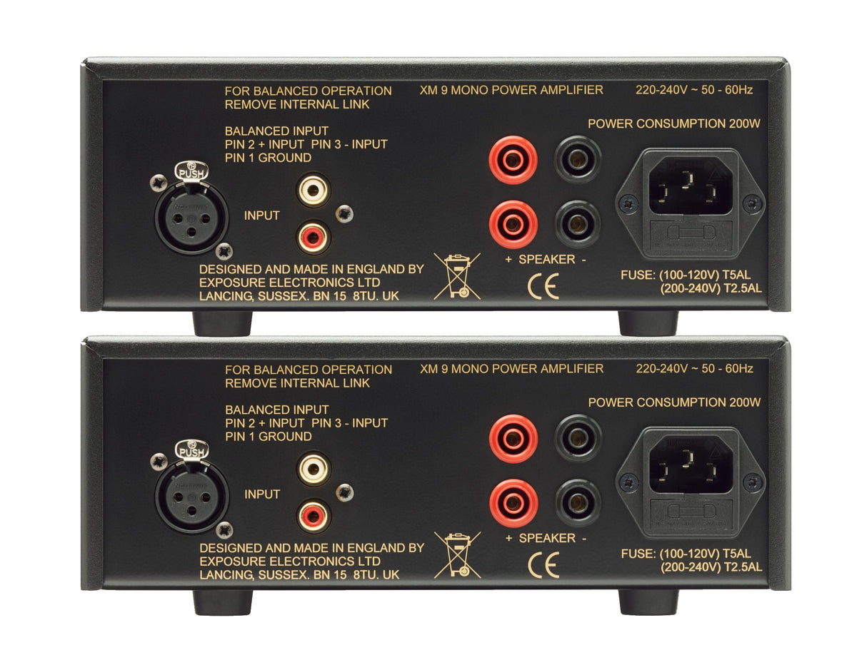Exposure XM9 Mono Power Amplifiers (Pair)