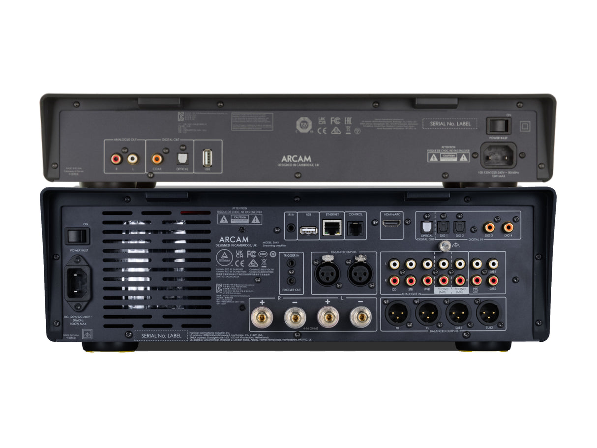 Arcam SA45 Streaming Amplifier with CD5 CD Player
