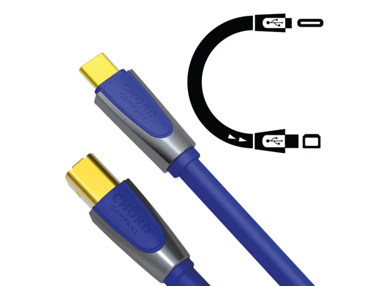 Chord Clearway USB USB-C to USB-B Cable