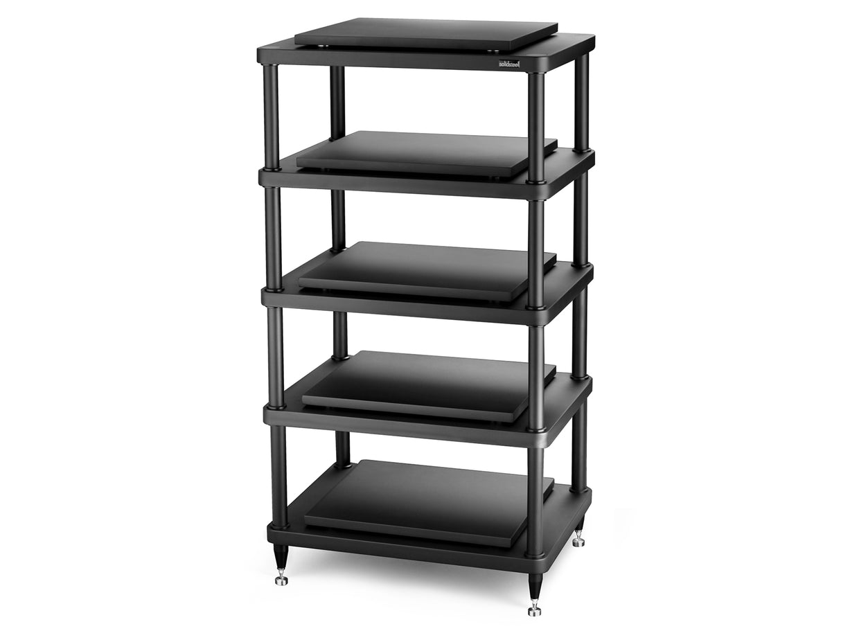 Solidsteel S5-5 Five-Shelf Hi-Fi Rack