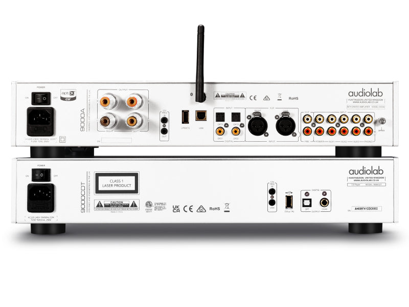 Audiolab 9000A Amplifier + Audiolab 9000CDT CD Transport