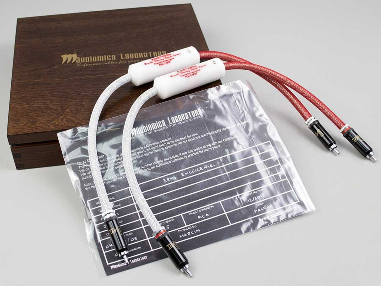 Audiomica Erys Excellence M2 2RCA to 2RCA Analogue Cable