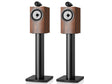 Bowers & Wilkins 705 S3 Bookshelf Speakers on FS-700 S3 Speaker Stands Mocha