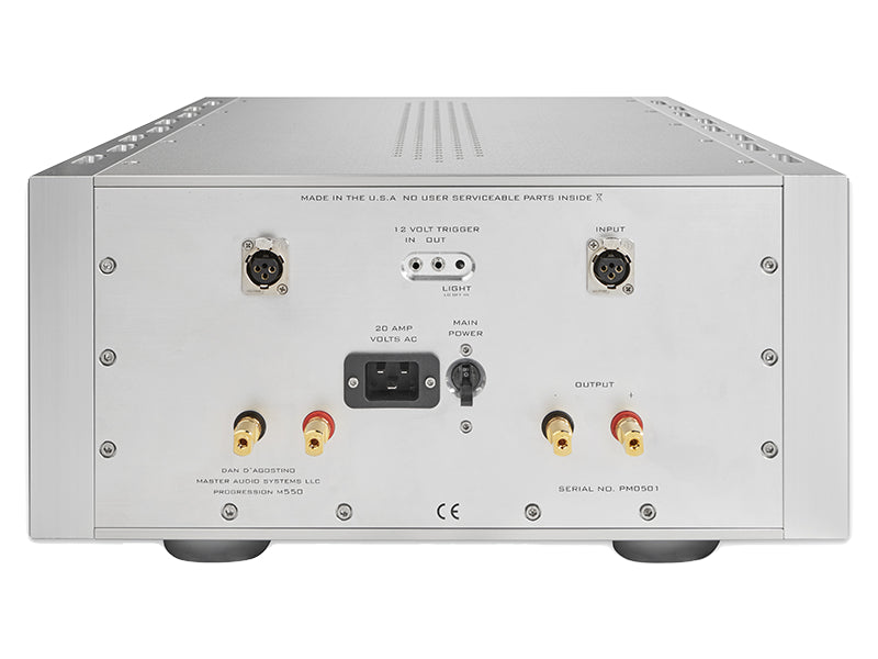 Dan D'Agostino Progression S350 Stereo Amplifier Silver