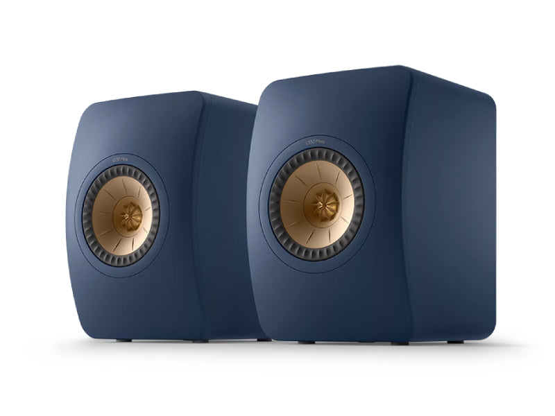 KEF LS50 Meta Royal Blue Speakers (Ex Demonstration)
