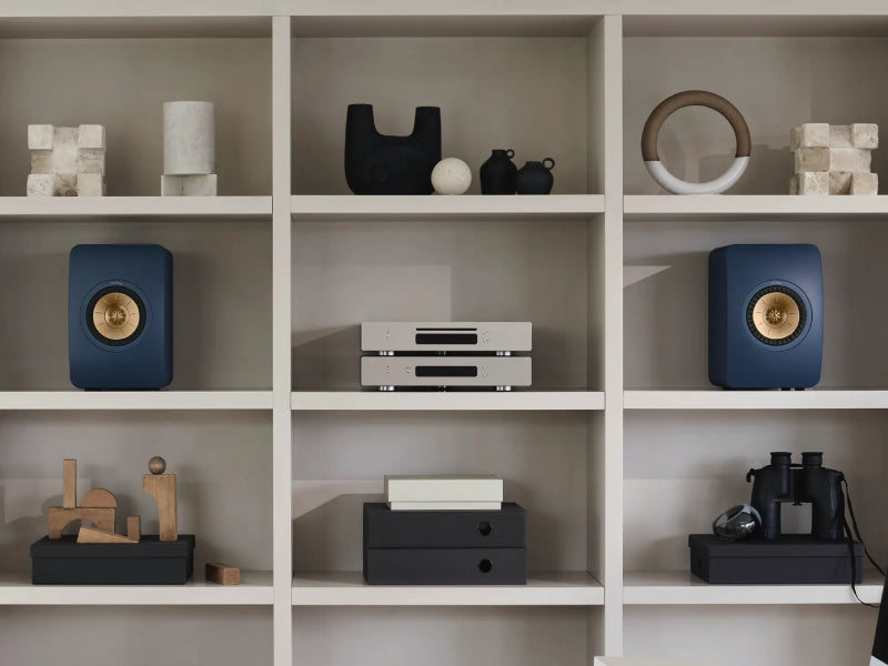 KEF LS50 Meta Royal Blue Speakers (Opened Box)