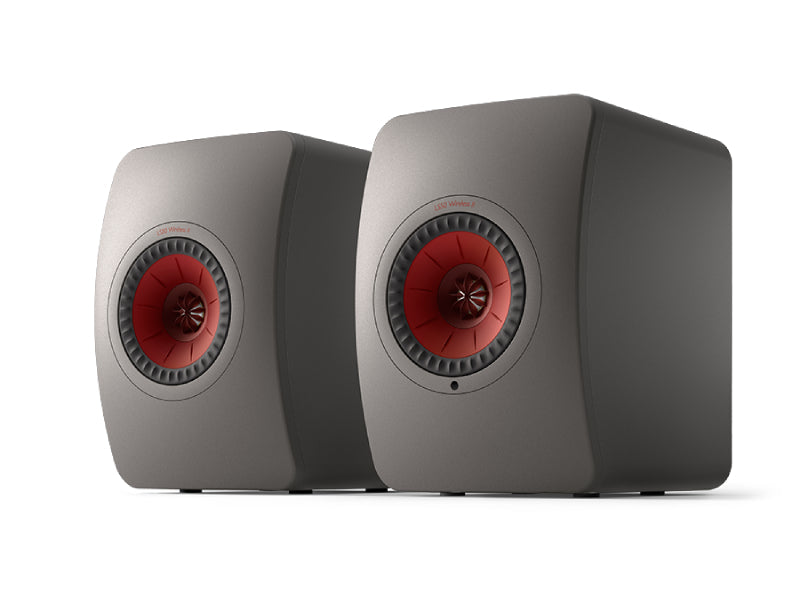 KEF LS50 Wireless II + 2x KC62 Subwoofer Wireless Speaker System