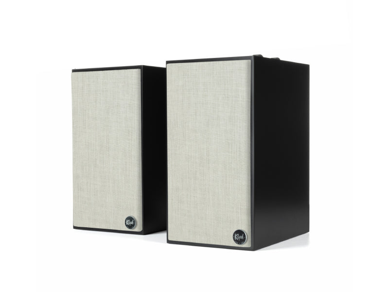 Klipsch The Fives Wireless speakers Matte Black with Beige Grill