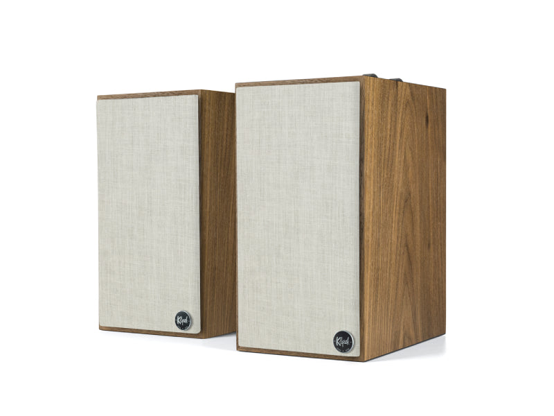 Klipsch The Fives Wireless speakers Walnut with Beige Grill