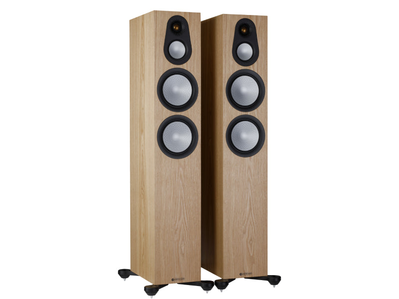 Monitor Audio Silver 300 7G Floorstanding Speakers Ash