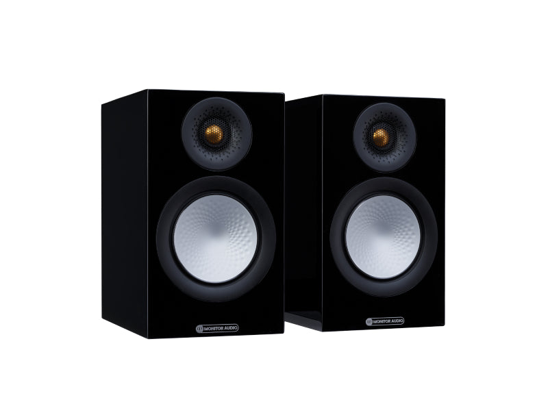 Monitor Audio Silver 50 7G Bookshelf Speakers High Gloss Black