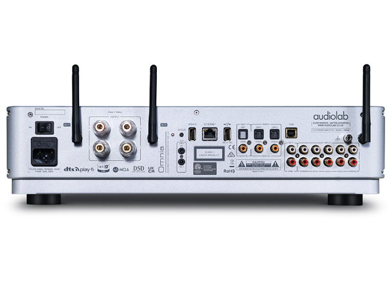 Audiolab Omnia all-in-one Music System Back