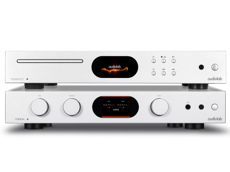 Audiolab 7000A Amplifier with 7000CDT CD Transport