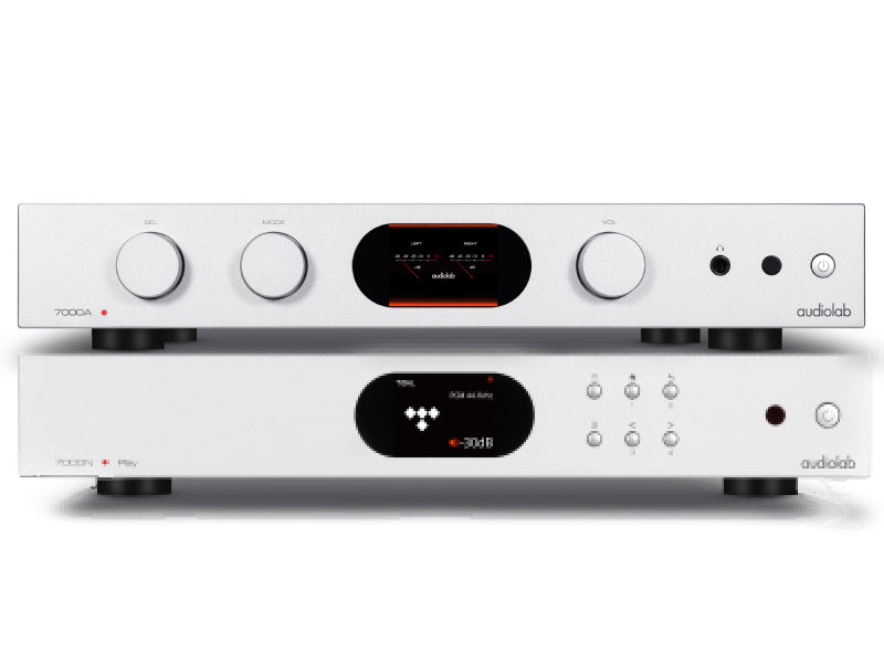 Audiolab 7000A with 7000N Play Network Player