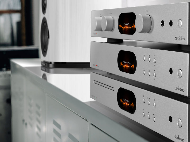 Audiolab 7000A with 7000CDT CD Transport