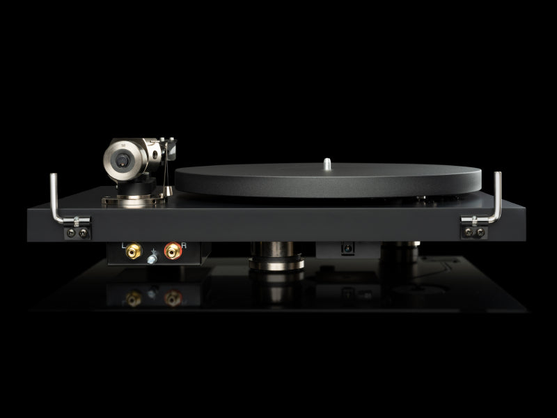 ProJect Debut PRO Turntable Satin Black Back View