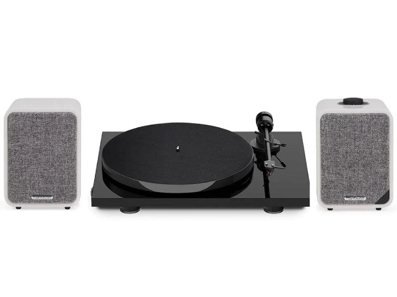 Pro-Ject E1 Phono Turntable with Ruark MR1 MKII Speakers