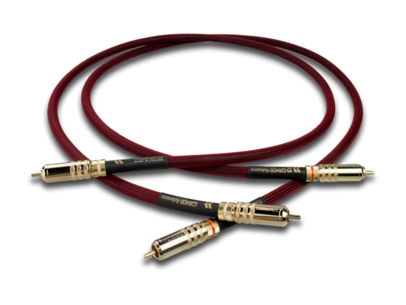 Audiomica Rhod Reference (Red) 2RCA to 2RCA Analogue Cable
