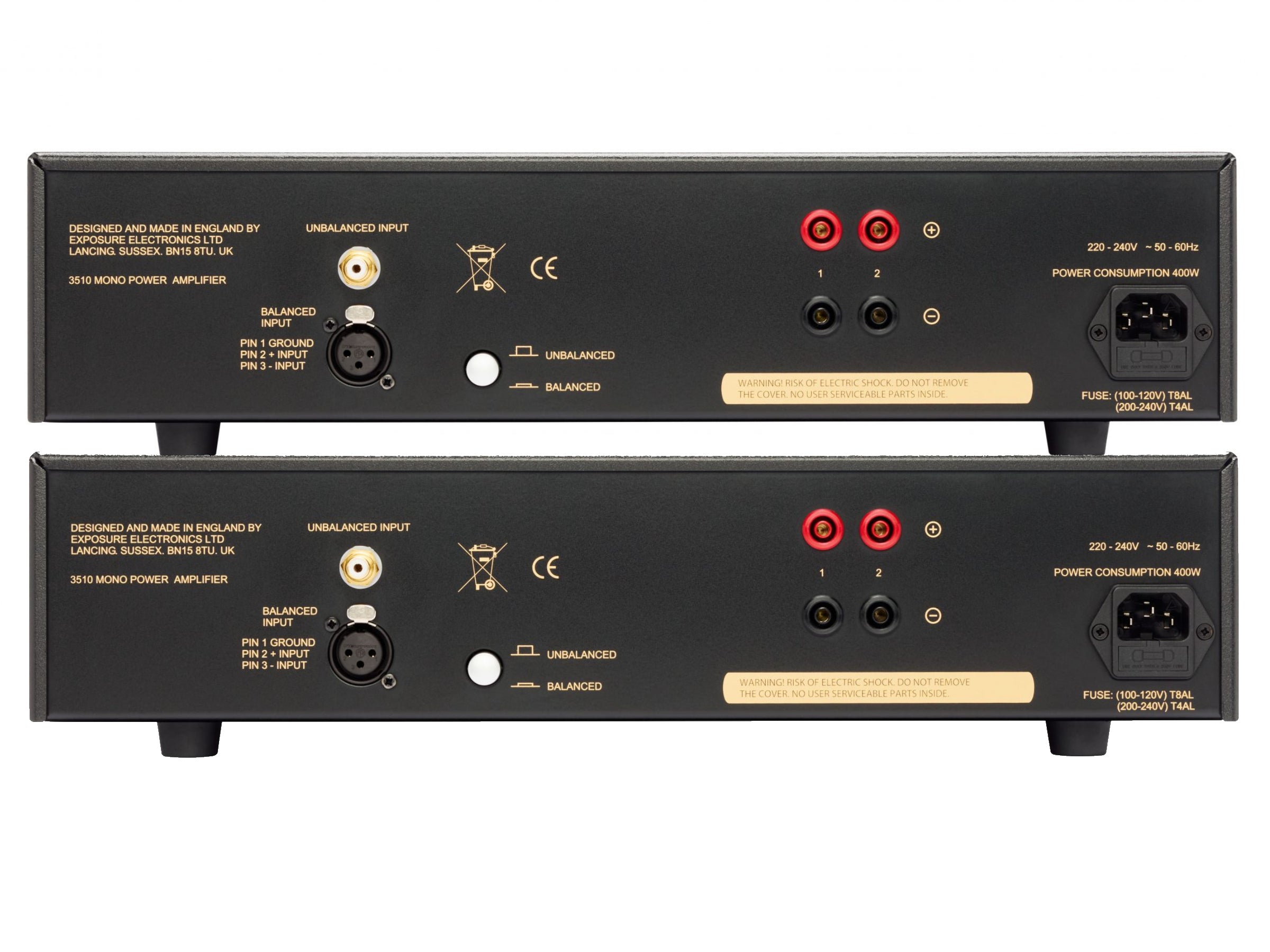 Exposure 3510 Mono Power Amplifiers