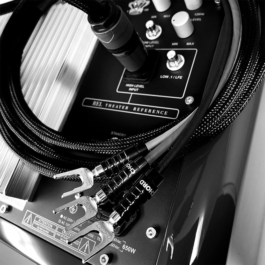 Chord Epic High-Level Subwoofer Cable Speakon (For REL Subwoofers