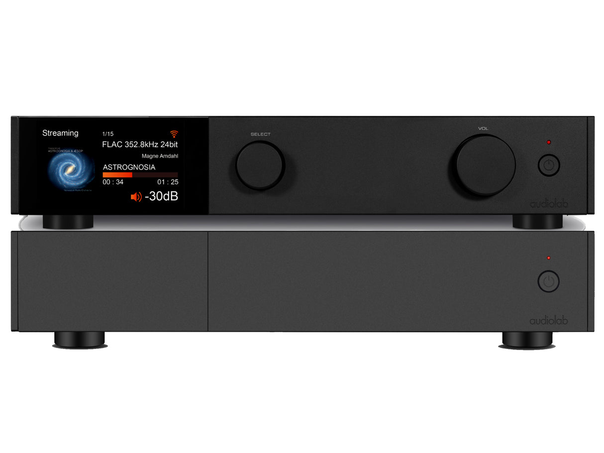 Audiolab 9000N + 9000P Streaming Pre + Power Amplifier