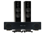 Arcam A15+ Integrated Amplifier with Monitor Audio Silver 8G 300 Floorstanding Speaker