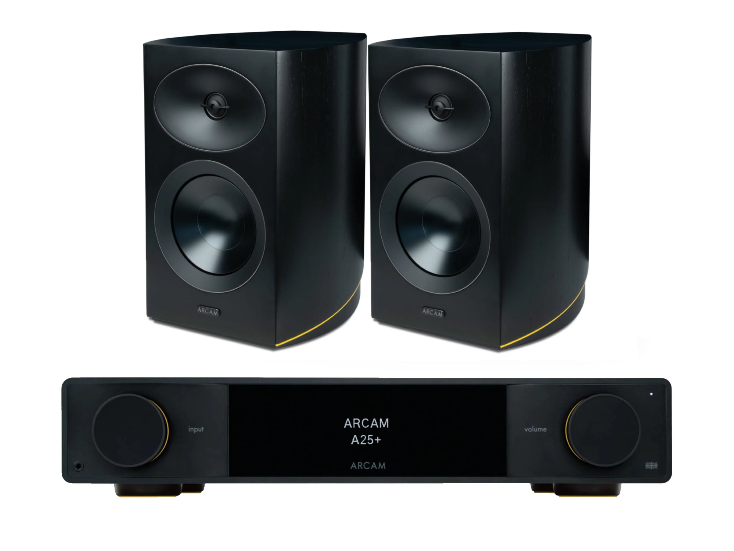 Arcam A25+ with R25 Bookshelf Speakers – Doug Brady HiFi