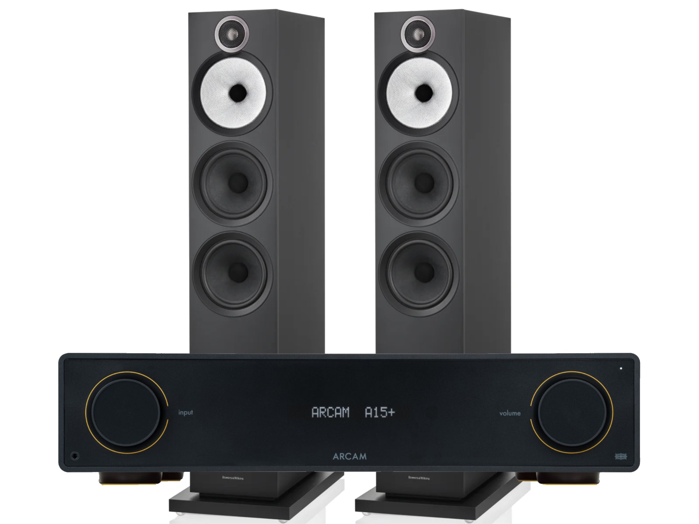 Arcam A15+ with Bowers & Wilkins 603 S3 (2025 Model)