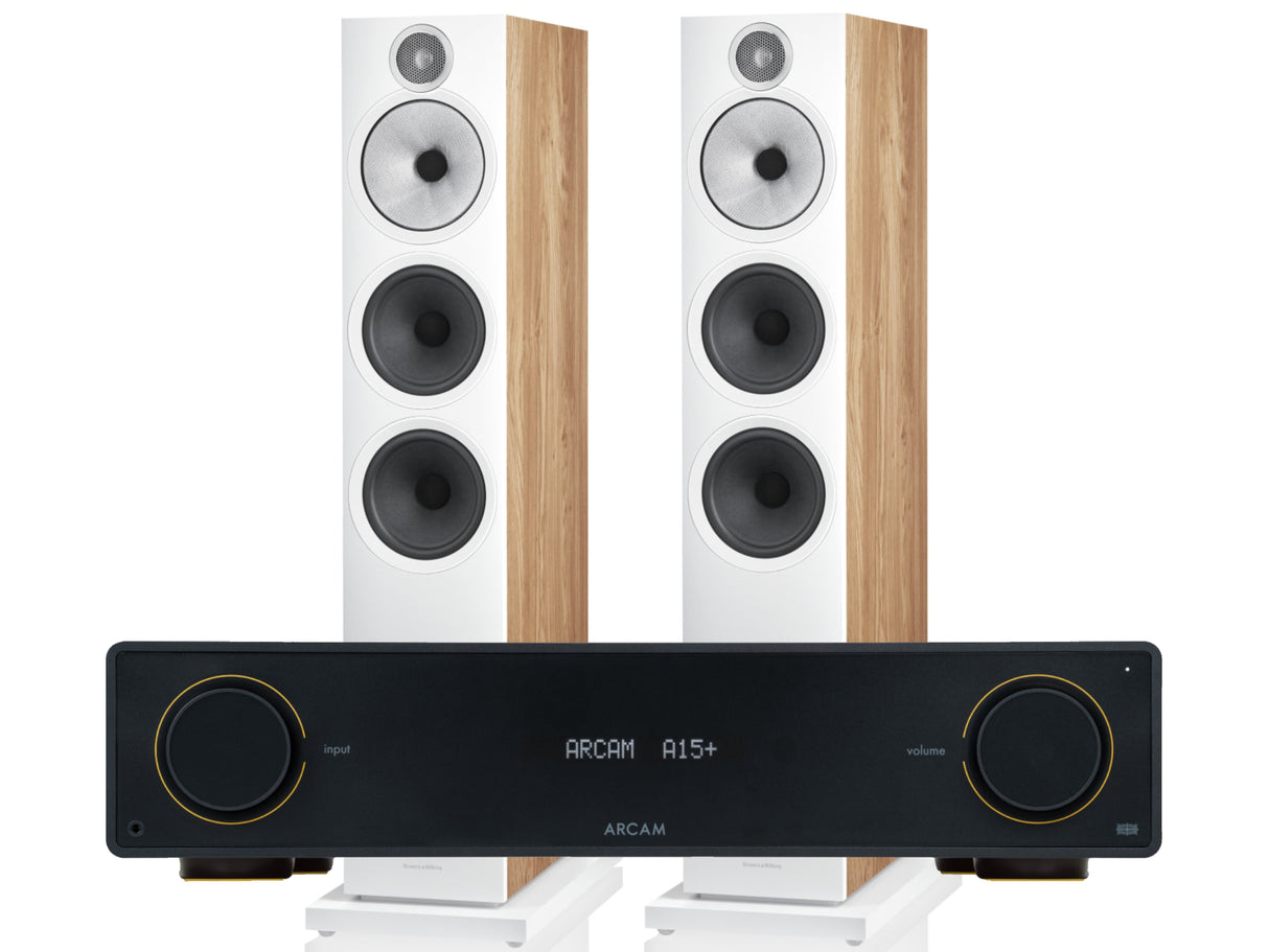 Arcam A15+ with Bowers & Wilkins 603 S3 (2025 Model)