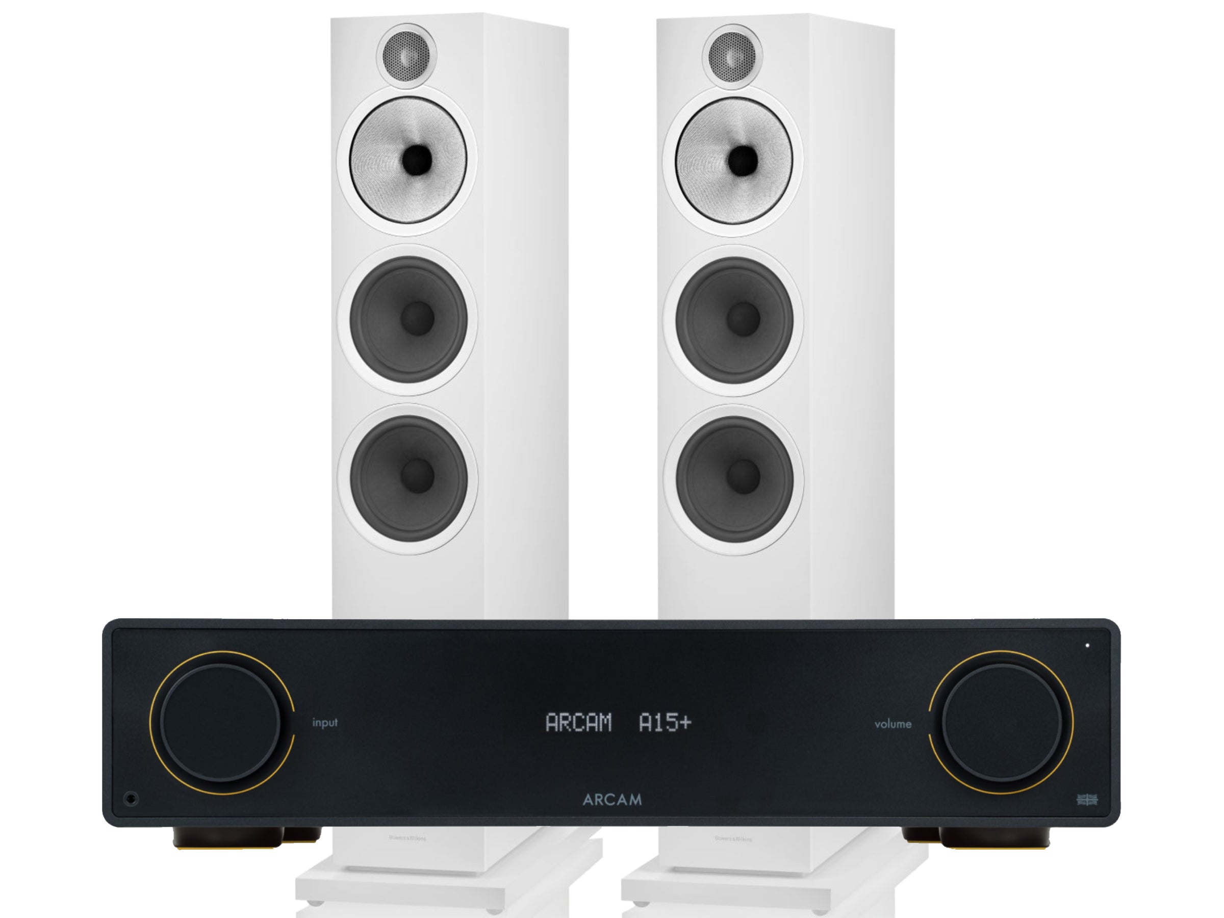 Arcam A15+ with Bowers & Wilkins 603 S3 (2025 Model)