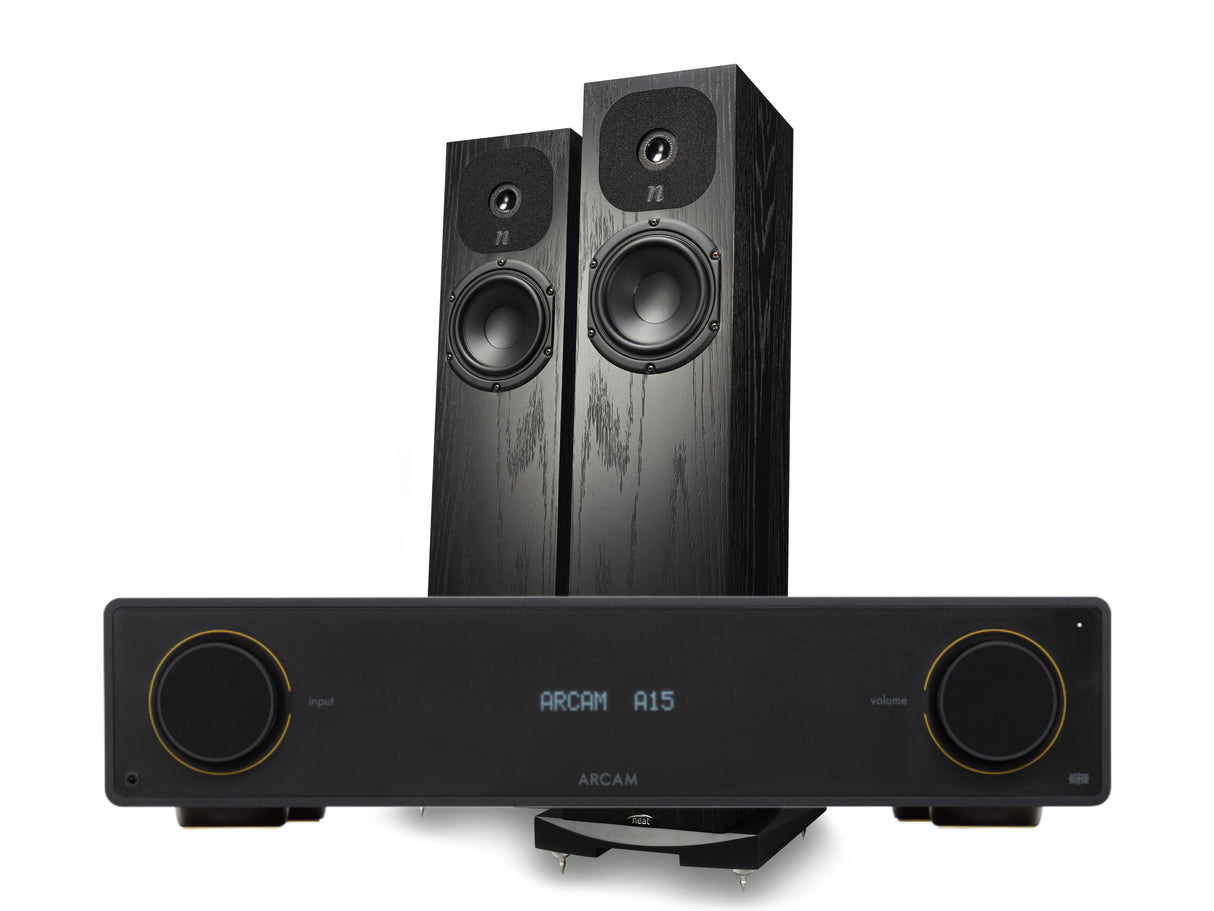 Arcam A15 + Neat Motive SX1 + Cables