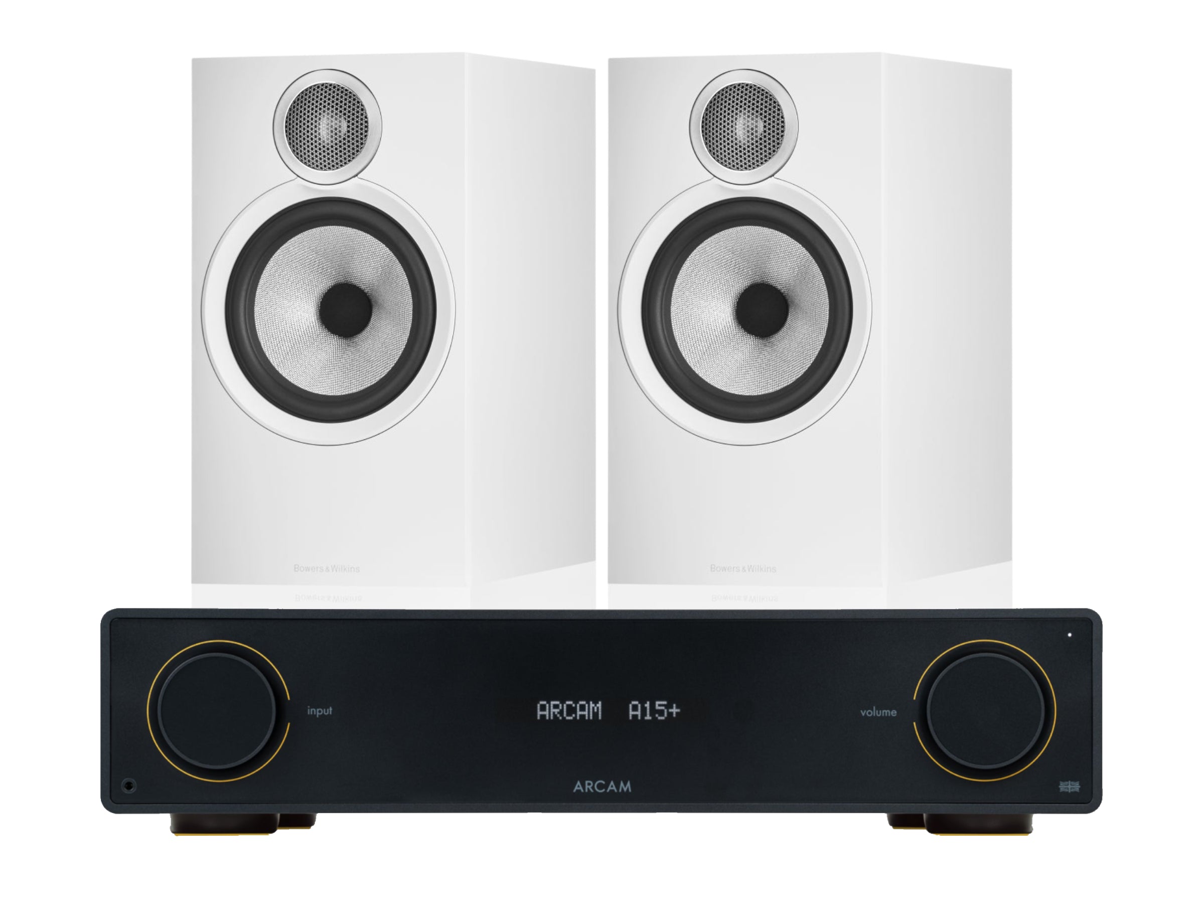 Arcam A15+ with Bowers & Wilkins 606 S3 (2025 Model)