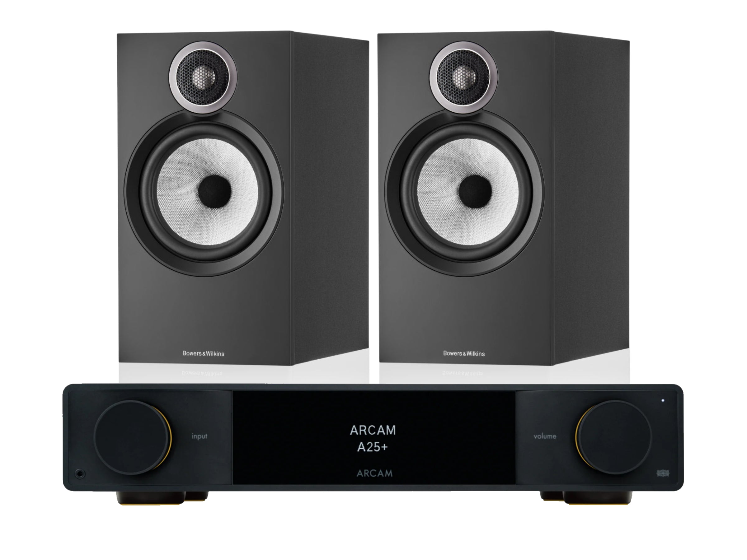 Arcam A25+ with Bowers & Wilkins 606 S3 Speakers (2025 Model)