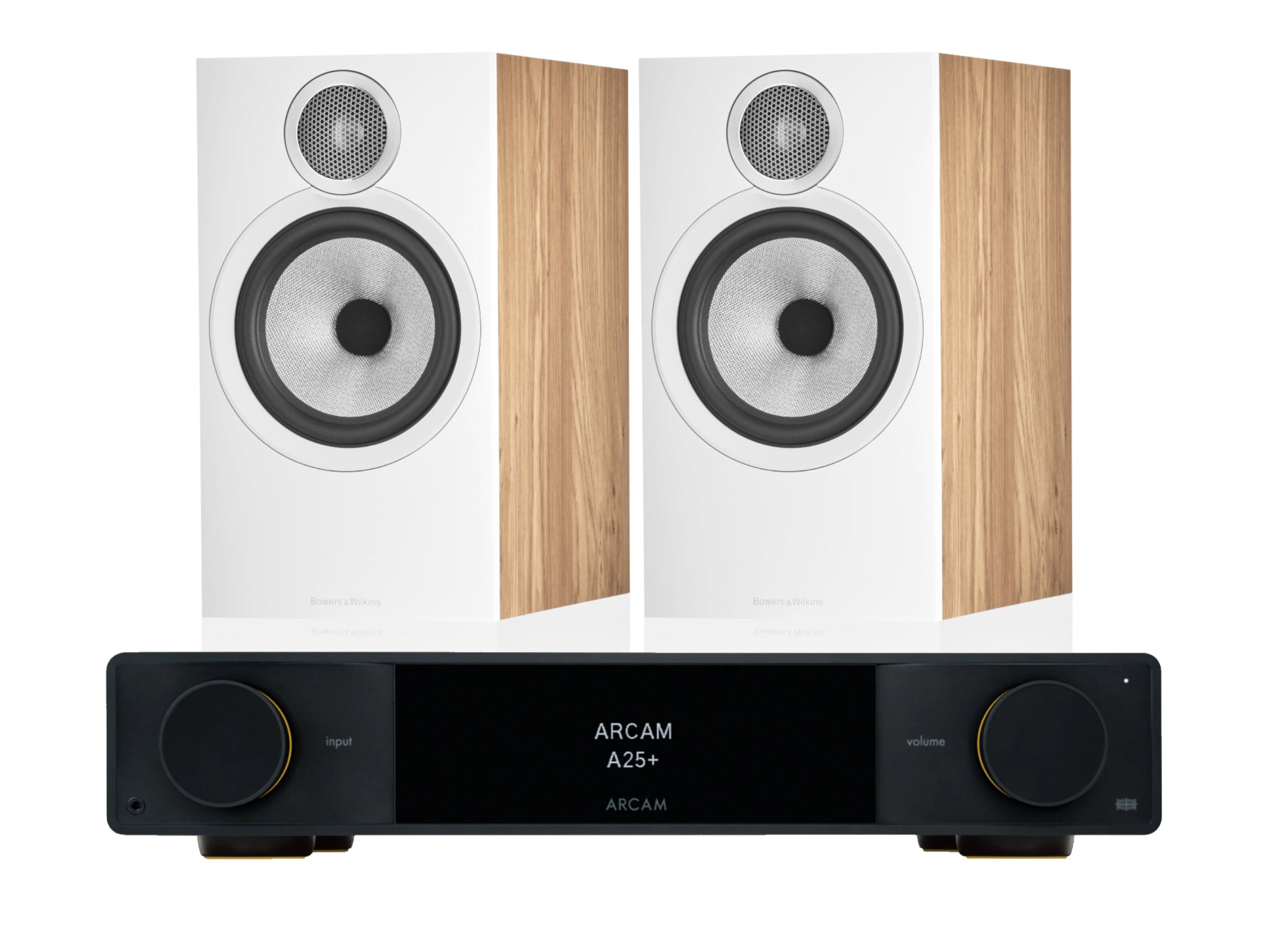 Arcam A25+ with Bowers & Wilkins 606 S3 Speakers (2025 Model)