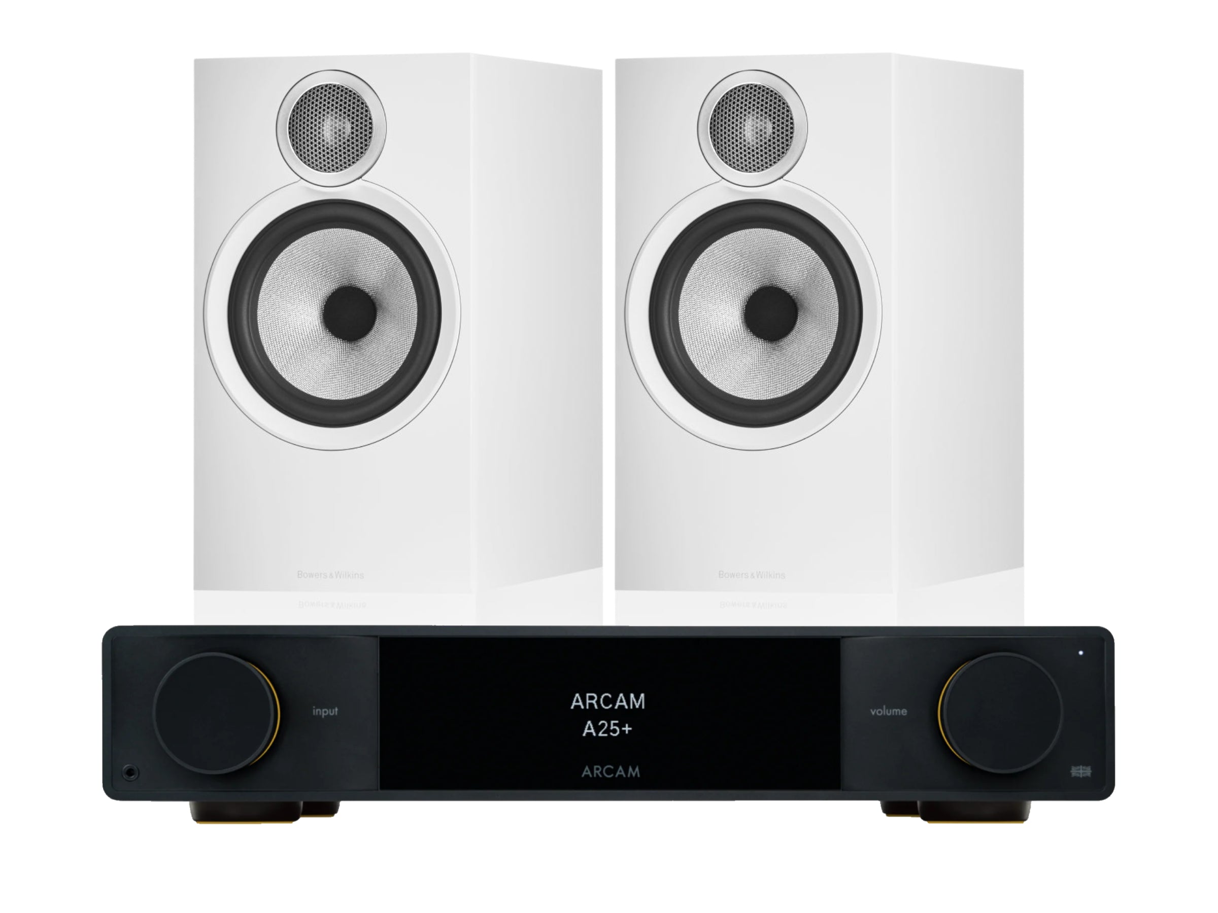 Arcam A25+ with Bowers & Wilkins 606 S3 Speakers (2025 Model)