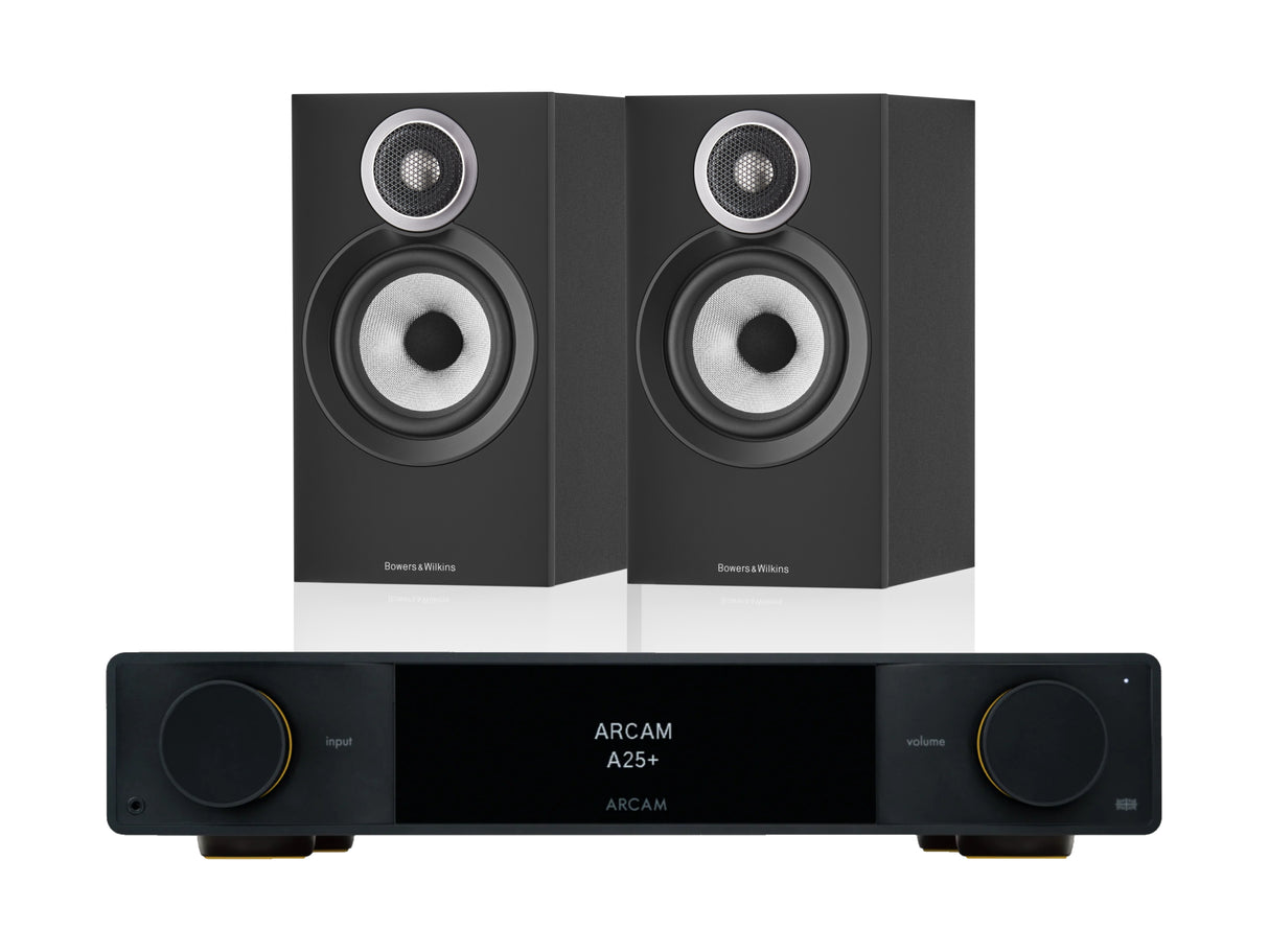 Arcam A25+ with Bowers & Wilkins 607 S3 (2025 Model)