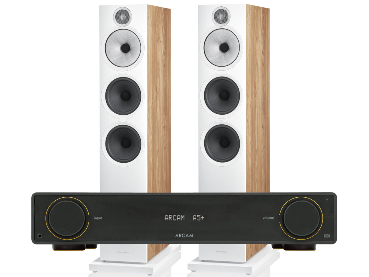 Arcam A5+ with Bowers & Wilkins 603 S3 (2025 Model)