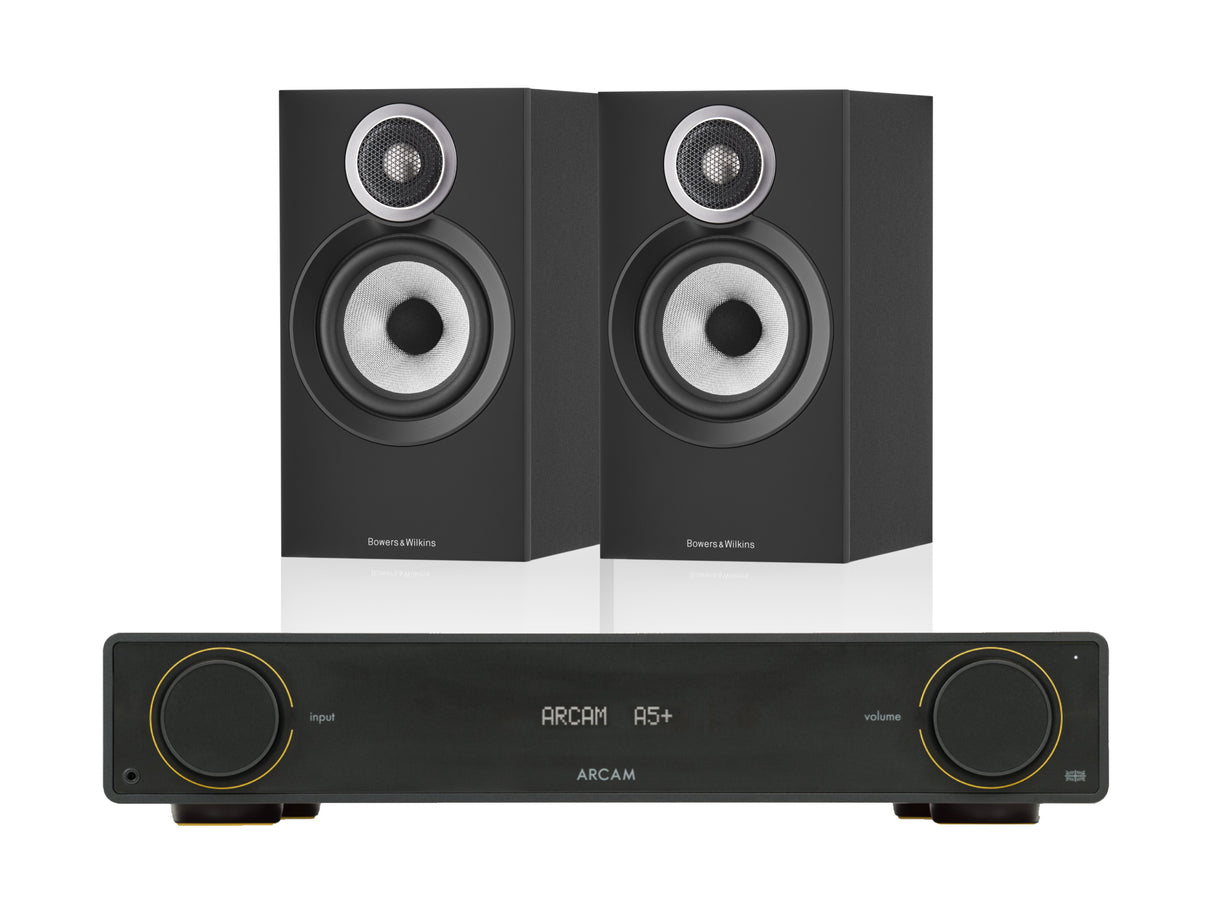 Arcam A5+ with Bowers & Wilkins 607 S3 (2025 Model)
