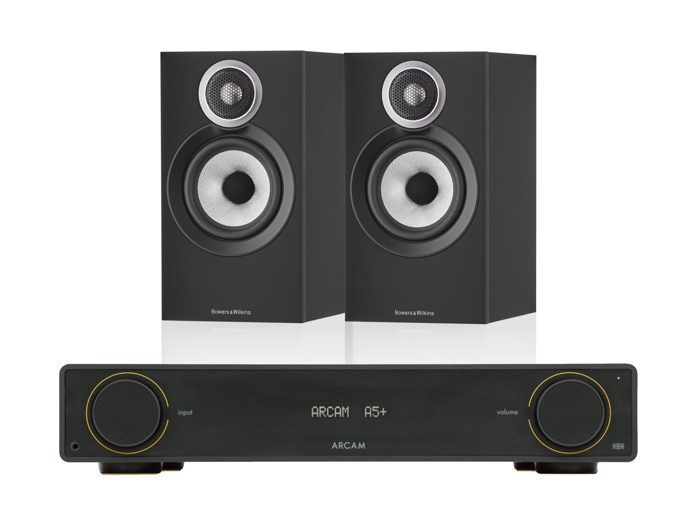 Arcam A5+ with Bowers & Wilkins 607 S3 (2025 Model)