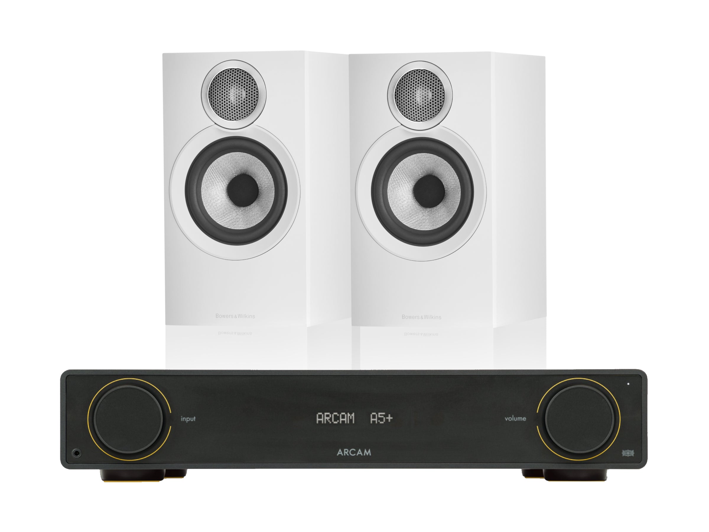 Arcam A5+ with Bowers & Wilkins 607 S3 (2025 Model)
